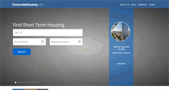 Desktop Screenshot of corporatehousing.com